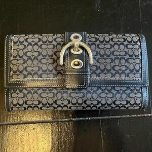Black Coach Wallet